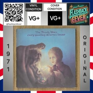 THE MOODY BLUES•Every Good Boy Deserves Favour•1971 US (#THS 5) Bestway Pressing